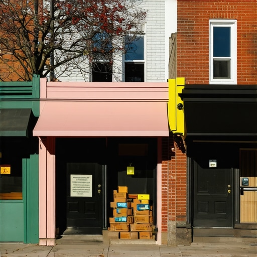 Kansas City Neighborhood Engagement Local Kansas City neighborhood bustling with businesses and community events