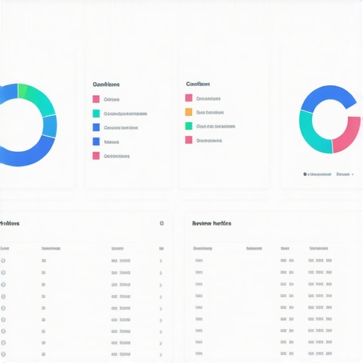 Screenshot of local SEO analytics dashboard with citation and review metrics