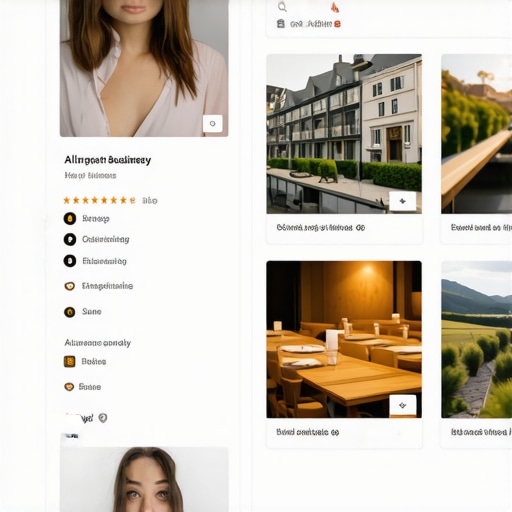 Screenshot showcasing a fully optimized Google My Business profile with photos and reviews.