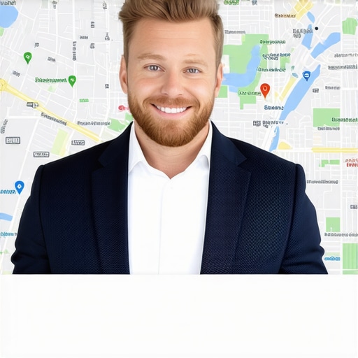 Business owner updating Google My Business profile on a computer in Kansas City