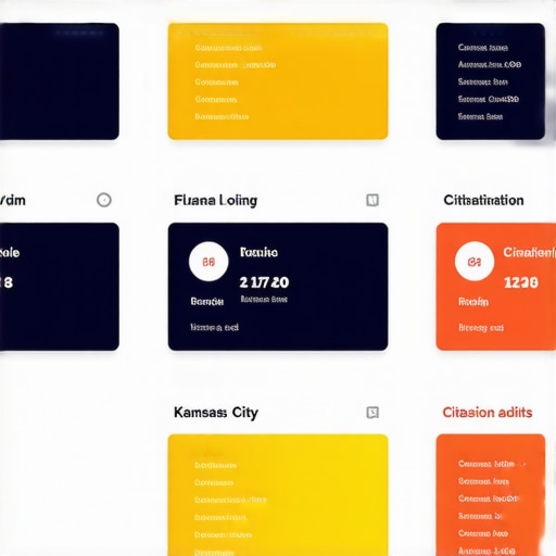 BrightLocal Local SEO Dashboard for Kansas City Dashboard display of BrightLocal showing local SEO performance metrics for Kansas City business.