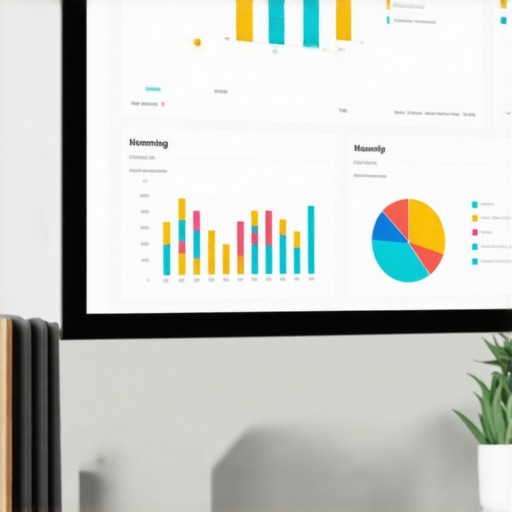 Computer screen displaying SEO analytics and tools for local business growth.