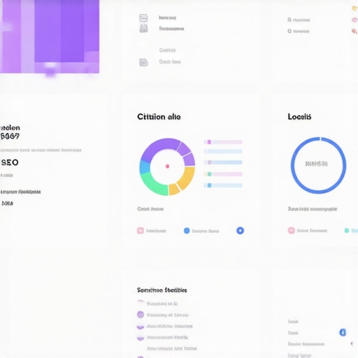 Screenshot of BrightLocal citation and review management dashboard showing local SEO metrics
