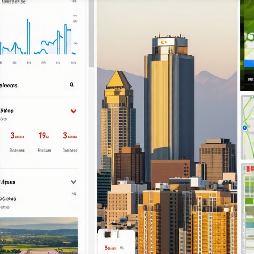 Screenshot showing Google My Business profile metrics, reviews, and photos for a Kansas City business.
