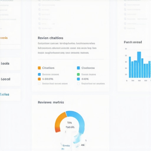 Screenshot of SEO analysis tools showing local citation and review data for Kansas City businesses.