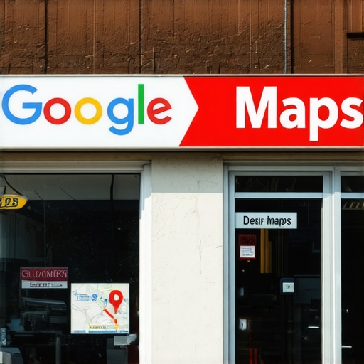 A vibrant Kansas City storefront with Google Maps signage, representing local business visibility.
